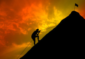 Perseverance, tenacity, mountain, climb, never give up